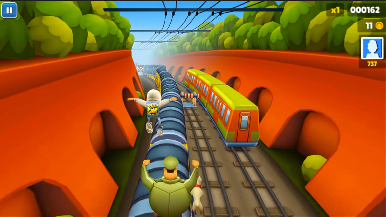 subway surfers chase