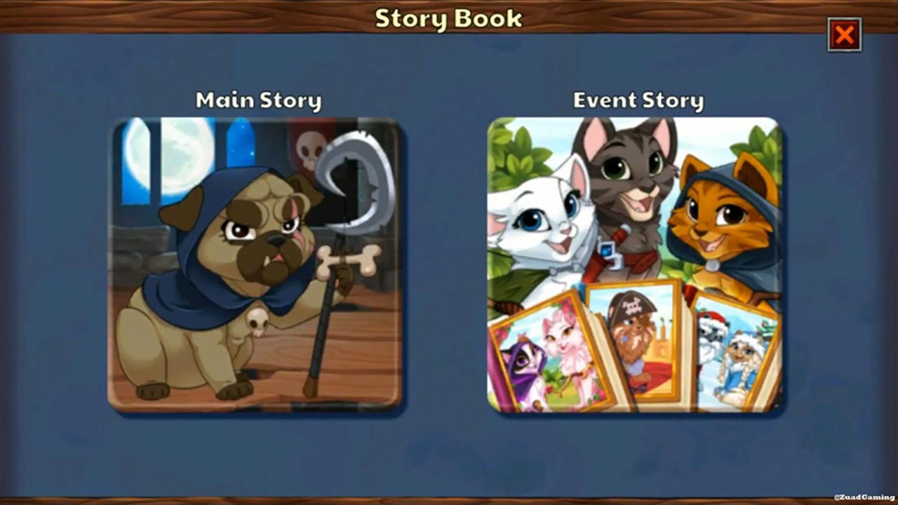 castle cats story book selection