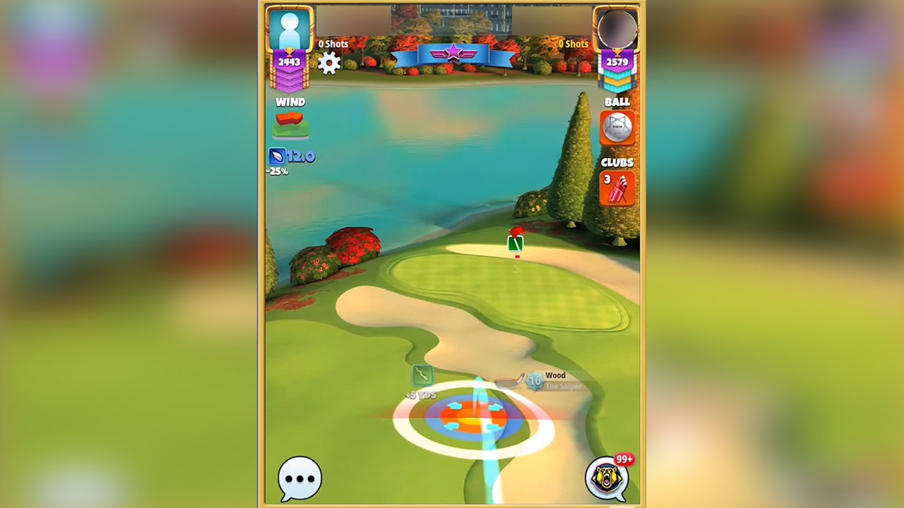 golf clash duel nice shot