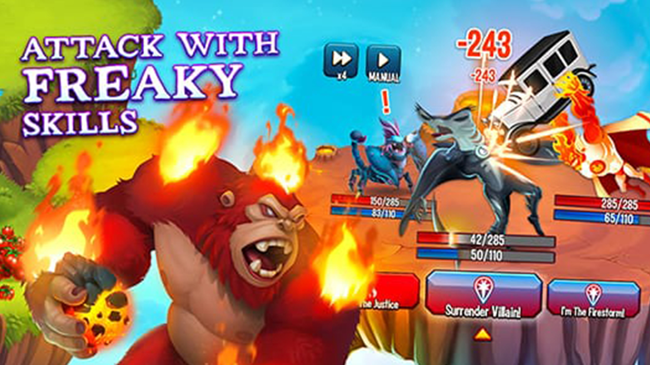 Monster Legends Freaky Skills