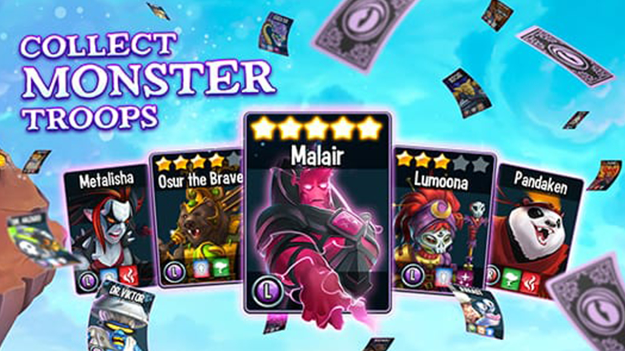 Monster Legends Collect Troops