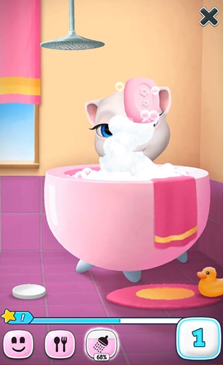 My Talking Angela Bath Time