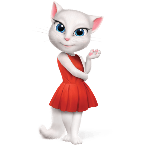 My Talking Angela Red Dress