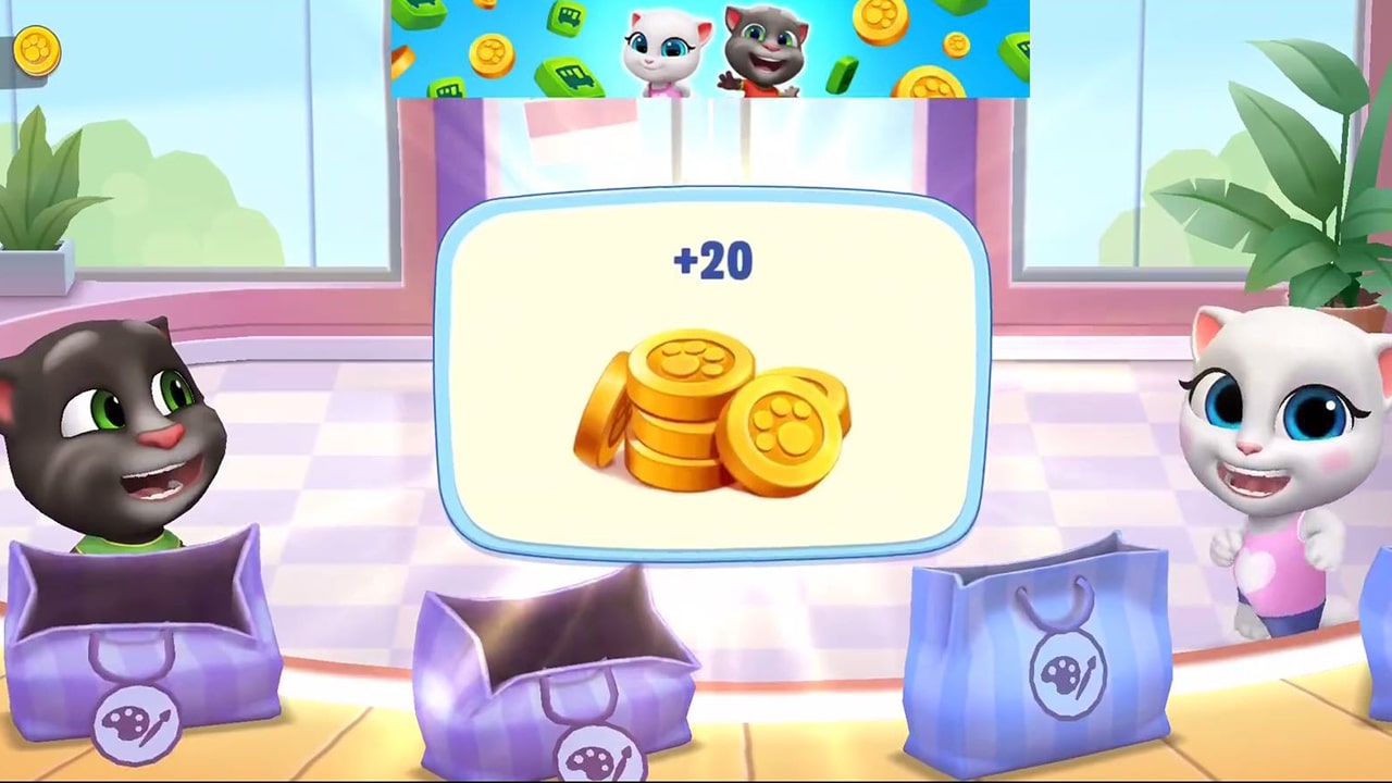 My Talking Tom Shop Coins