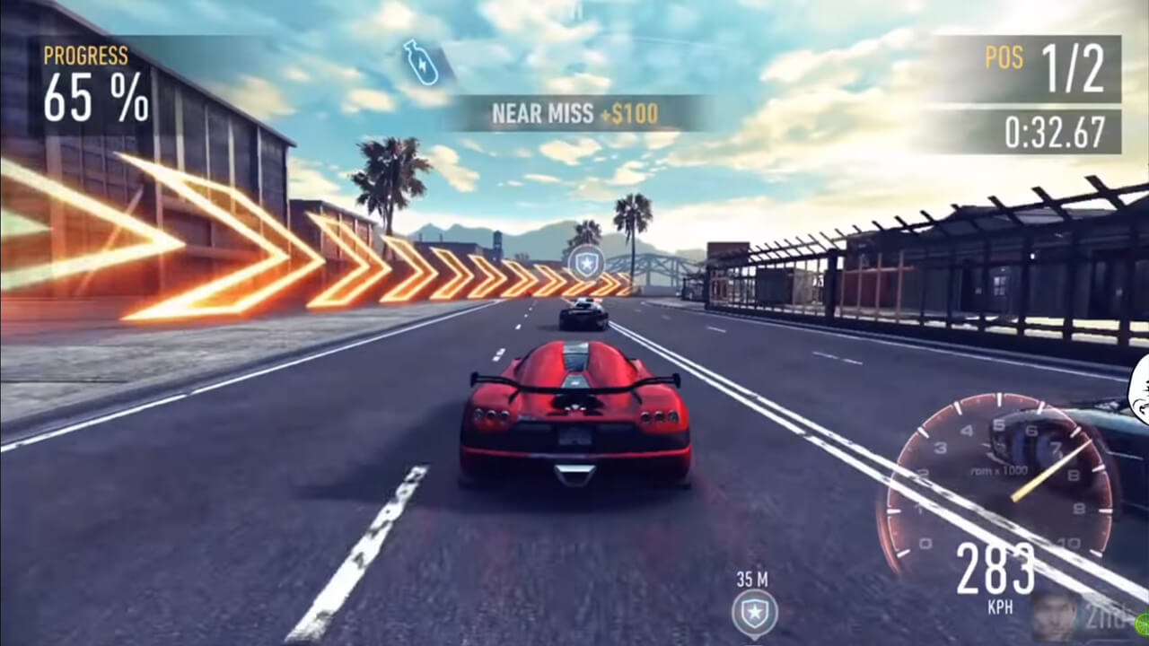 Need for Speed Near Miss