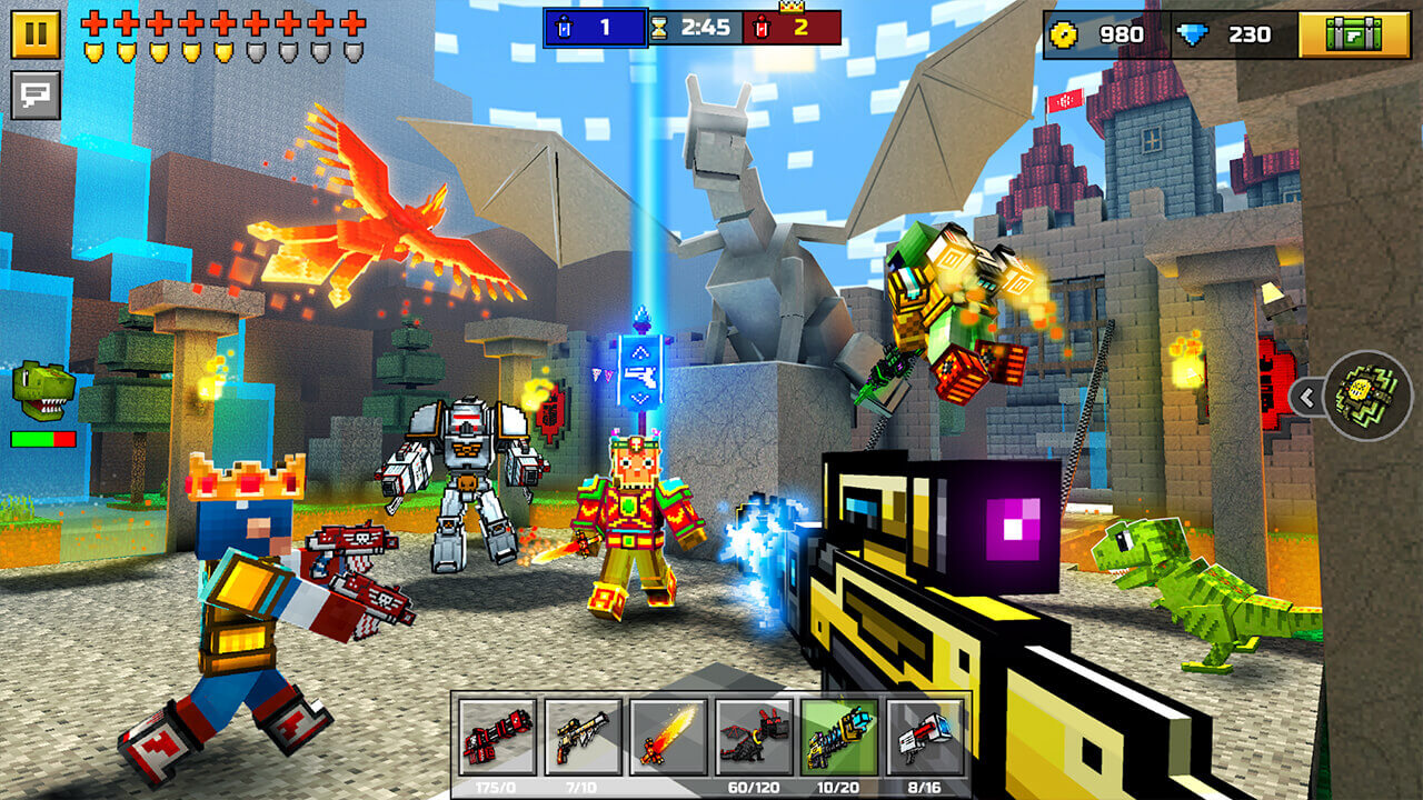 Pixel Gun 3D Pocket Edition Battle