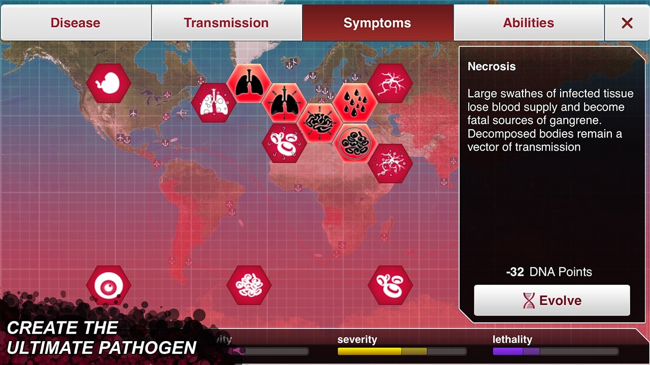 Plague Inc Symptoms Necrosis