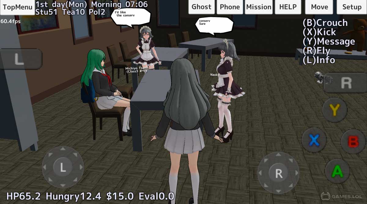 school girls simulator download PC free