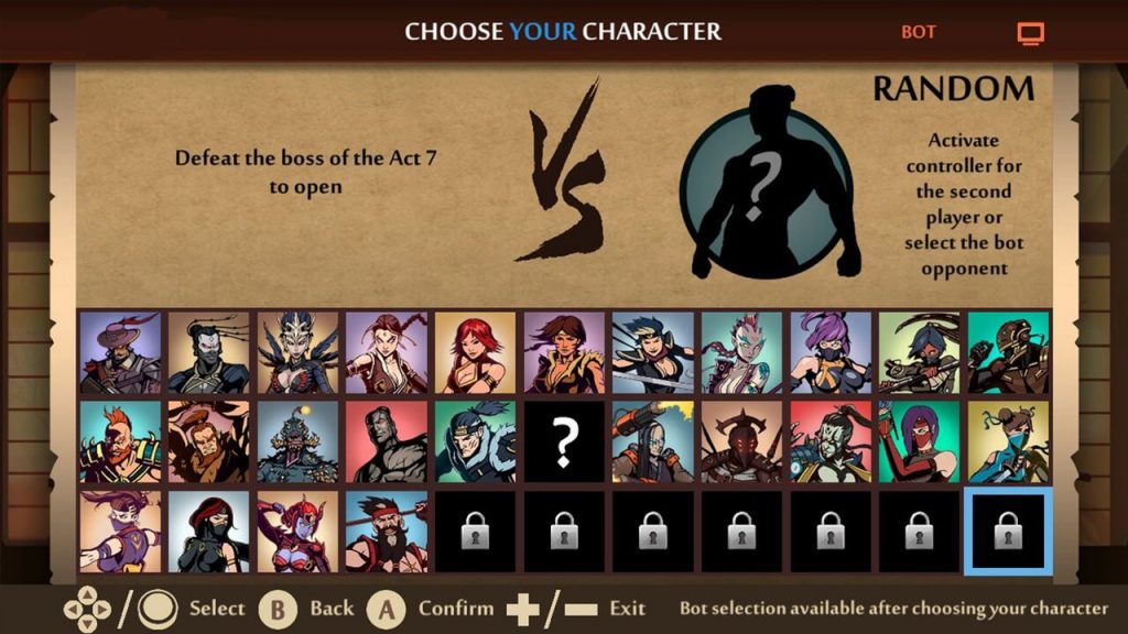 shadow fight 2 characters
