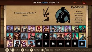 shadow fight2 choose characters