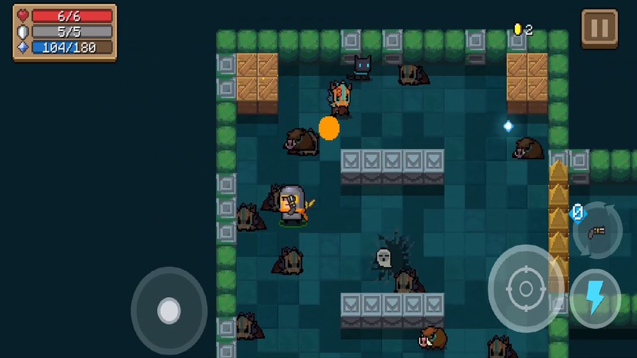 Soul Knight Upgrade Gameplay Screenshot