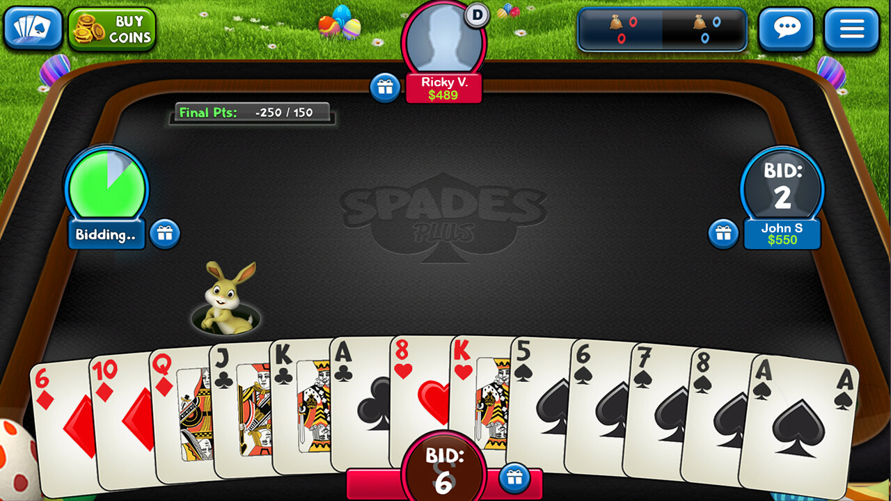 free spades game for windows 7