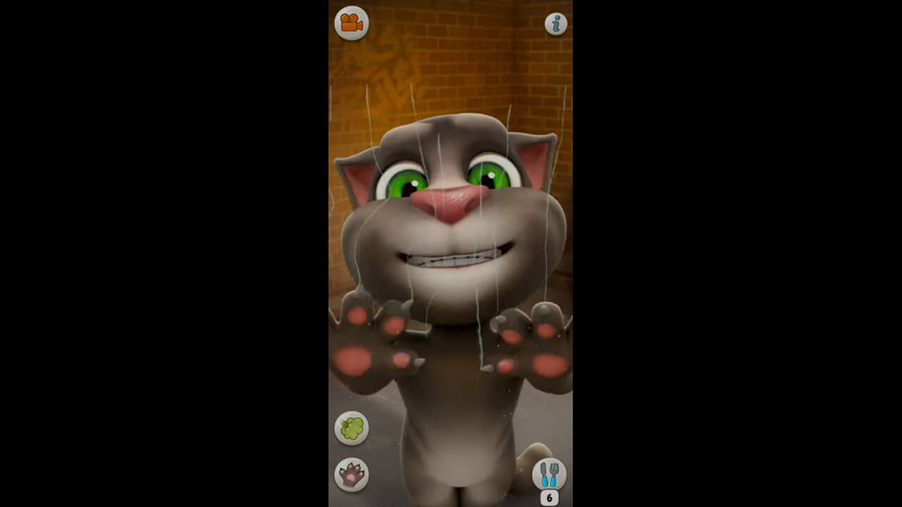 Talking Tom Cat Scratch