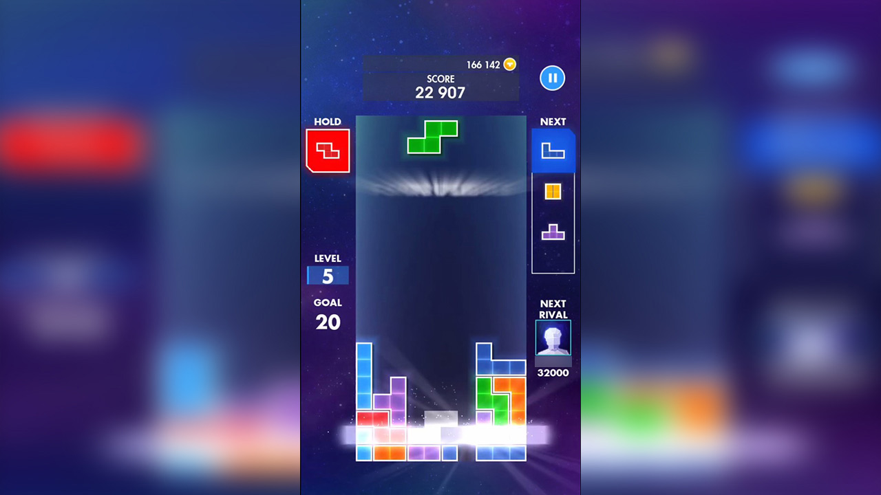 Tetris Progress To Clear Line