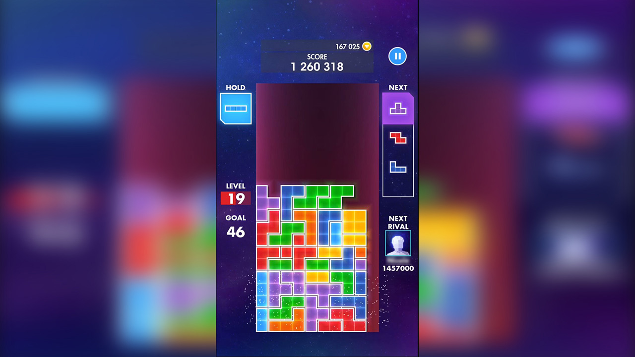 Tetris Solo Player Mode