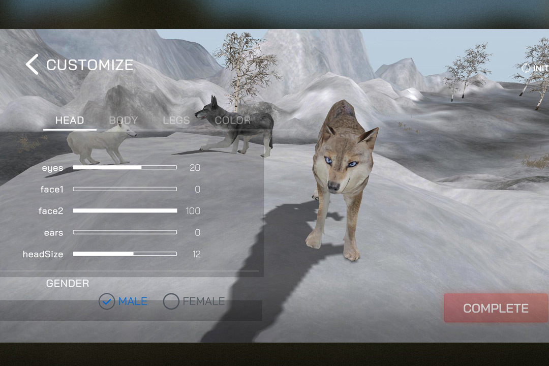 the wolf online customize wolves