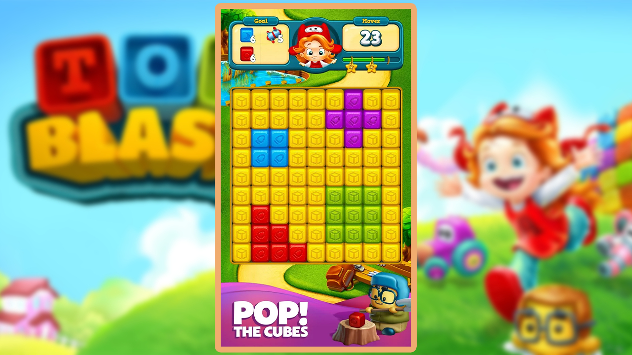 toy blast pop the cubes