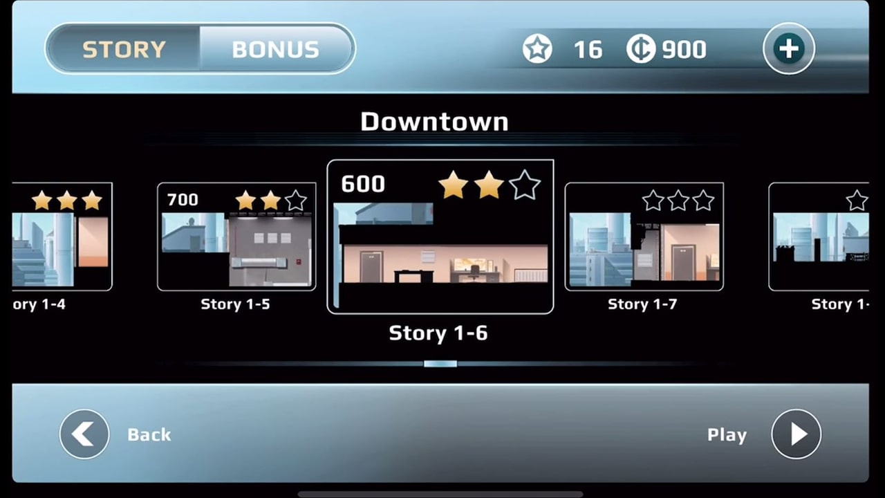 Vector Downtown Story Bonus
