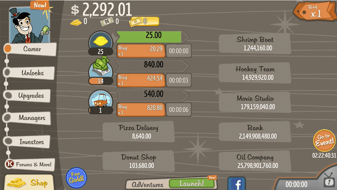 adventure capitalist hacked kongregate