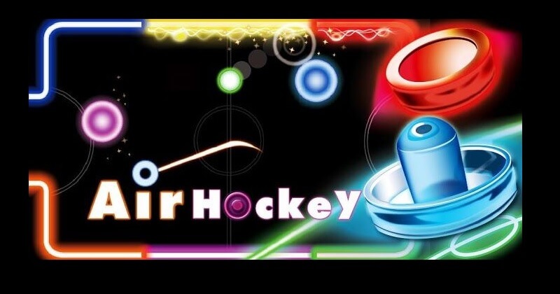 Air hockey deluxe