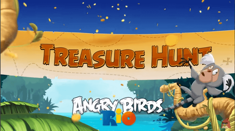 Angry Birds Rio Treasure Hunt