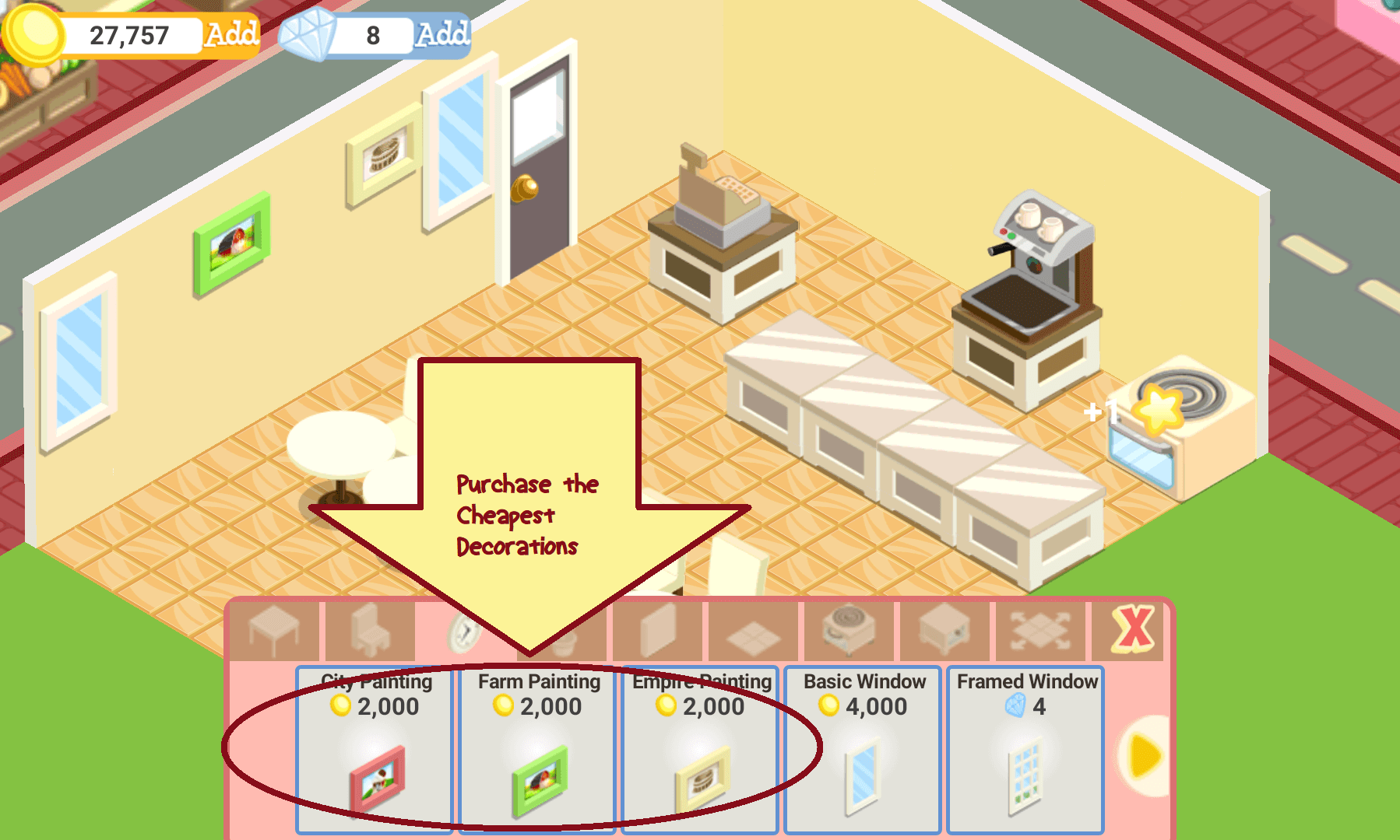 Bakery Story Upgrades