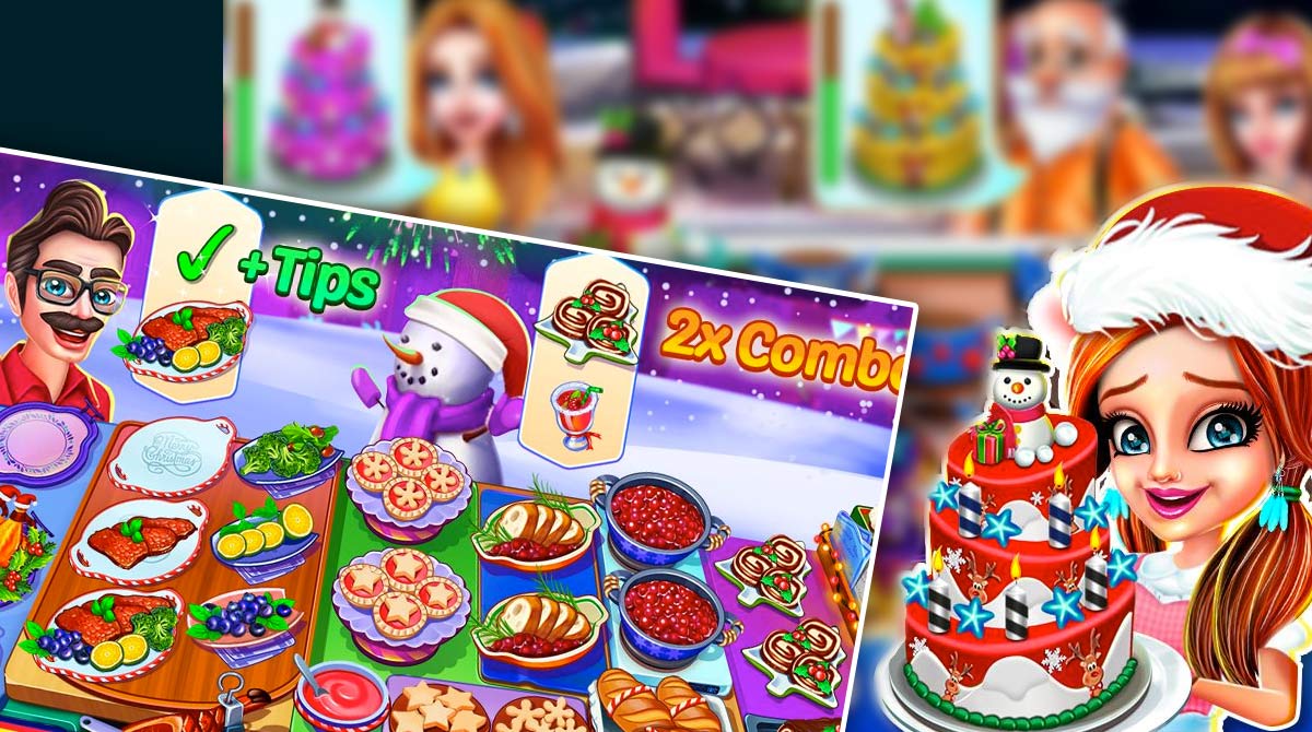 Christmas Cooking Crazy Food Fever Cooking Games Free on PC