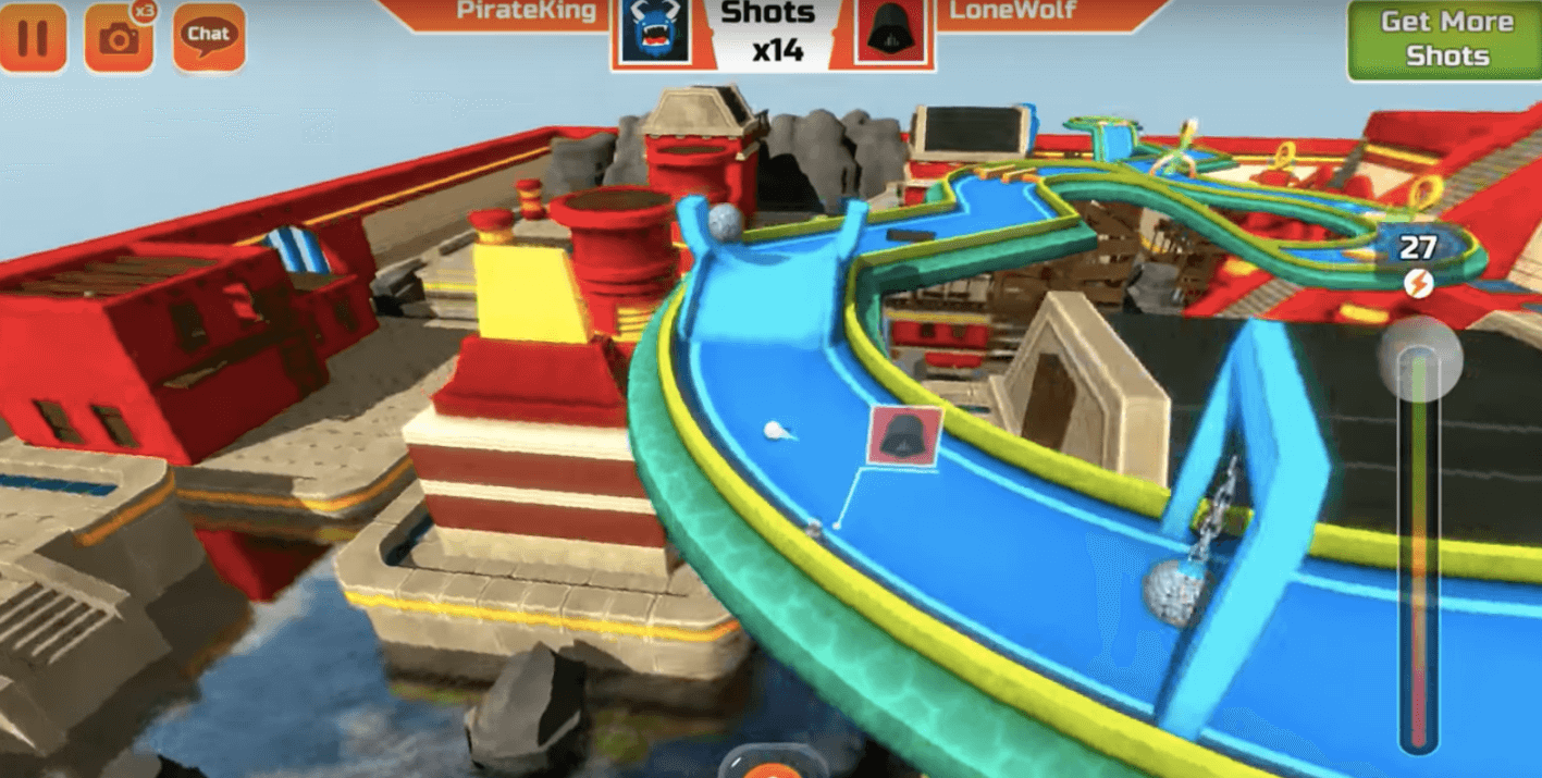 Mini Golf 3D City Obstacles