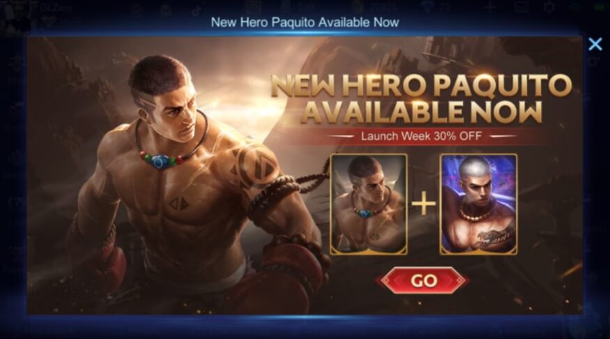 Mobile Legends Bang Bang Paquito