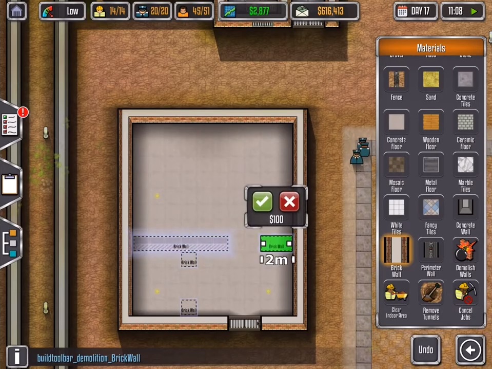 prison architect small prison layout