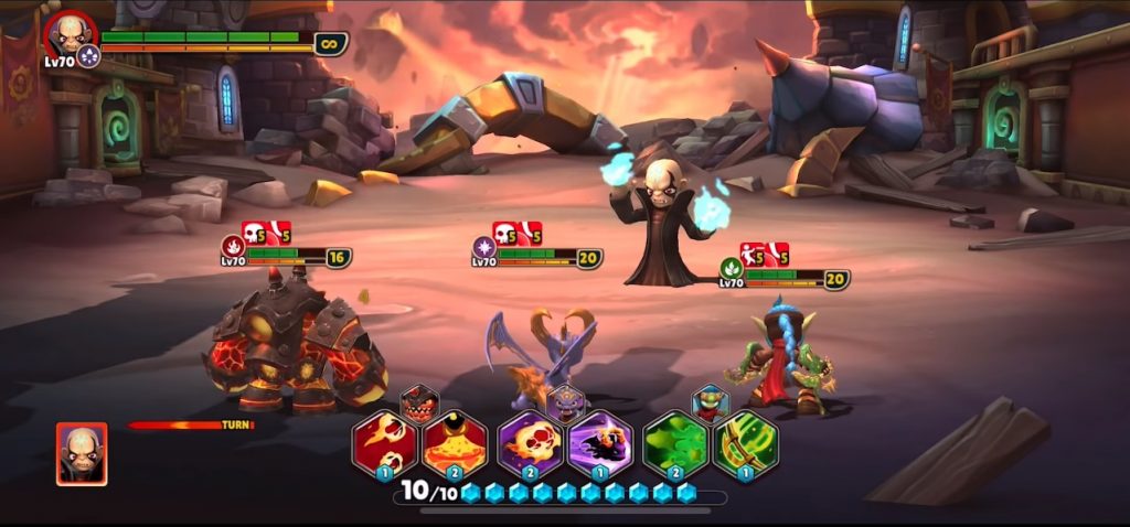 Skylanders Ring of Heroes Gameplay