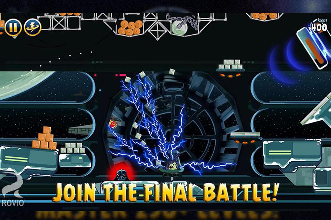 angry birds starwars final battle