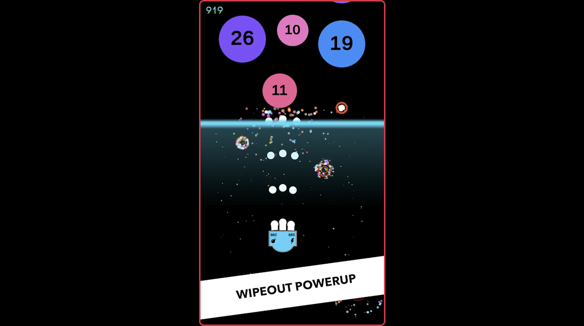 balls blast wipeout powerup