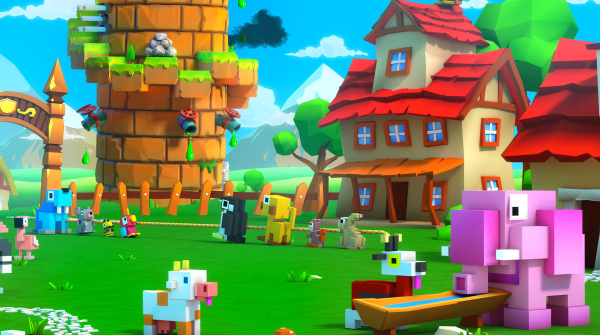 blocky castle download PC free