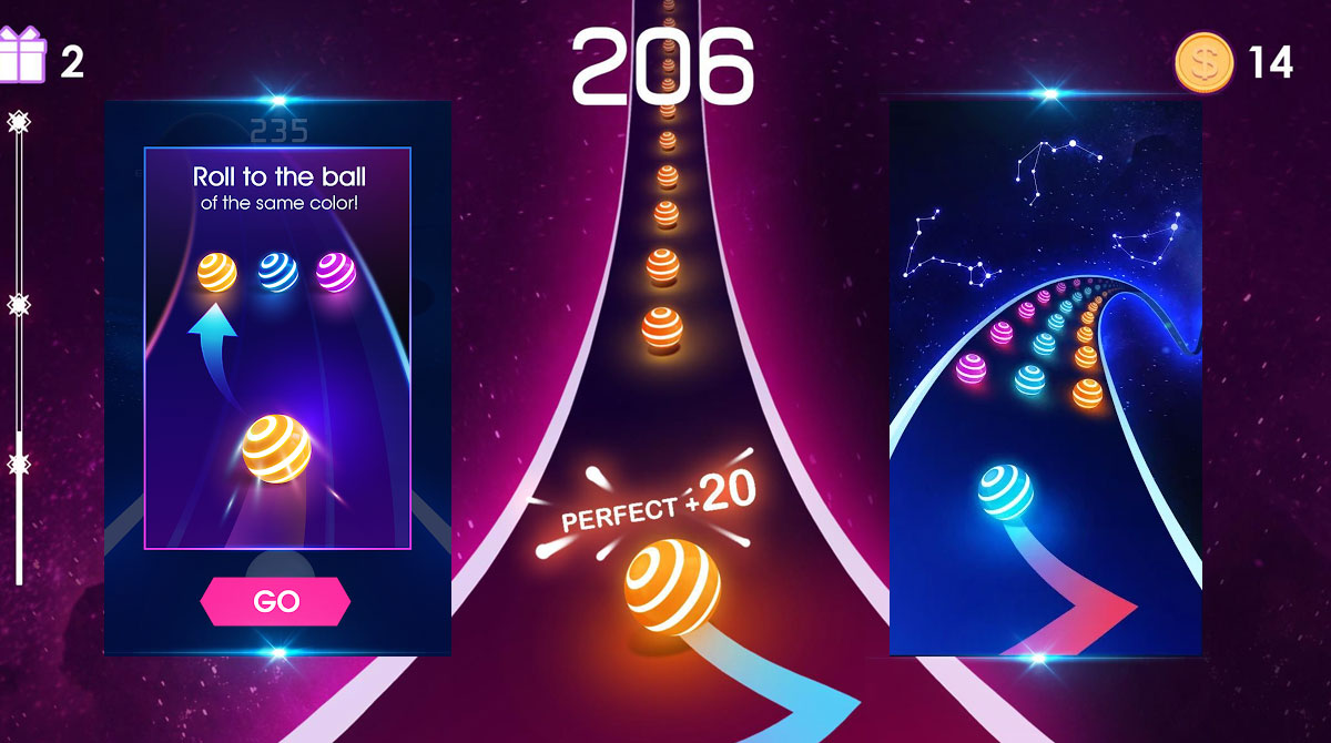 Dancing Road: Color Ball Run - Play Dancing Road For Free