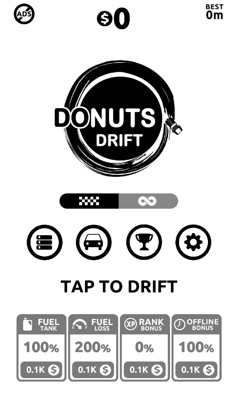 Donuts Drift Racing game lovers