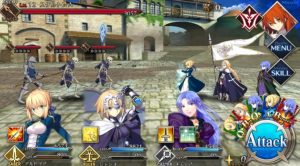 fate grand order gameplay