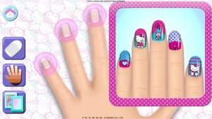 hello kitty nail salon games online