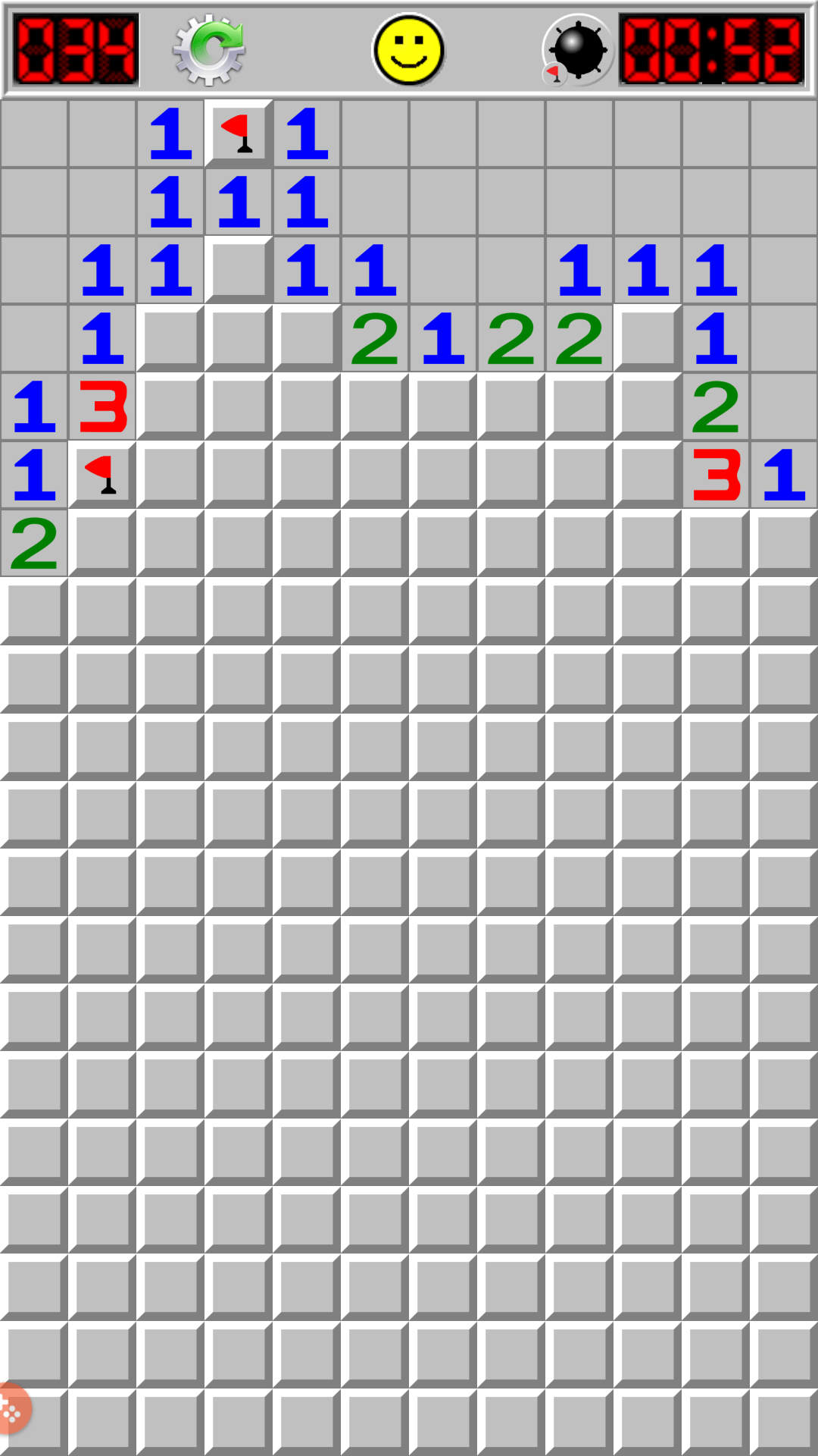 minesweeper unpredictable gameplay