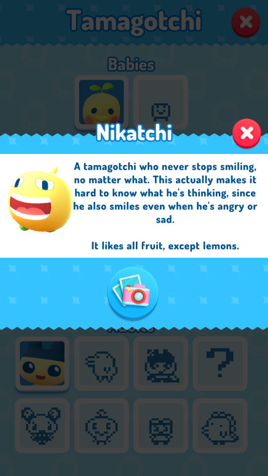 My Tamagotchi Forever Pet Teen Nikatchi