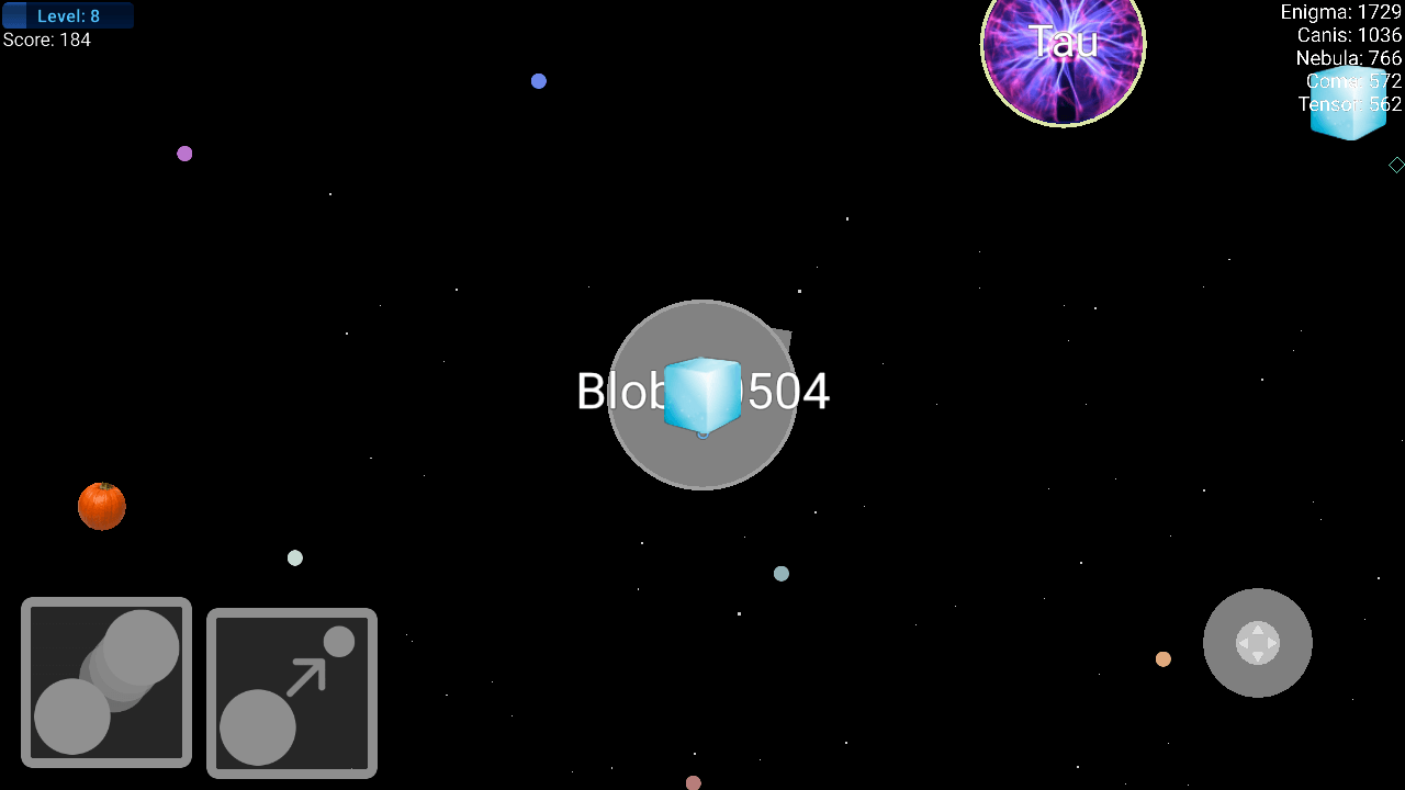 Nebulous Io Fight Larger Blobs