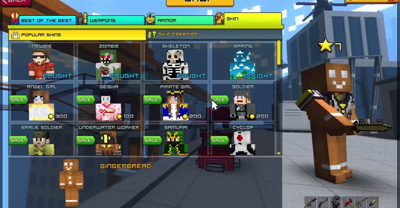 pixel gun 3d game online free play