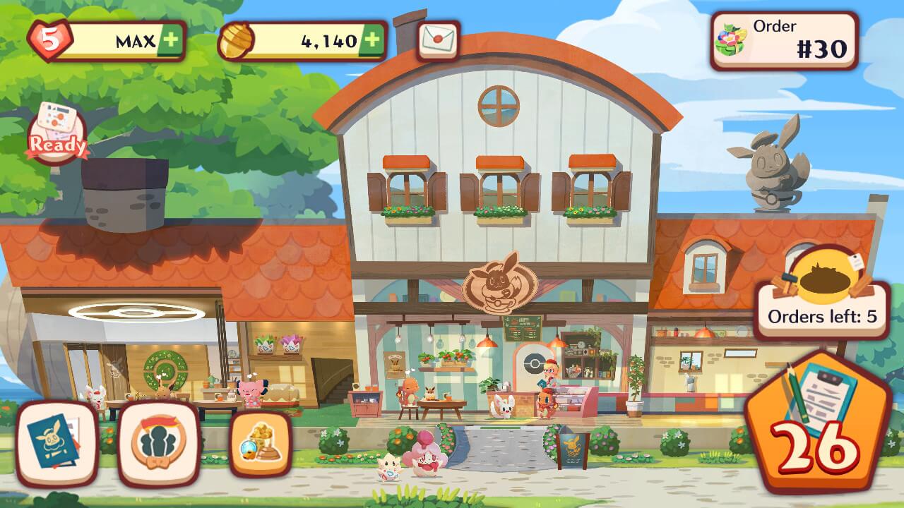 Pokemon Cafe Mix Cafe Overview