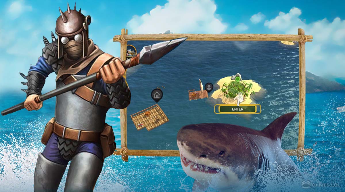 raft survival ocean gameplay on pc