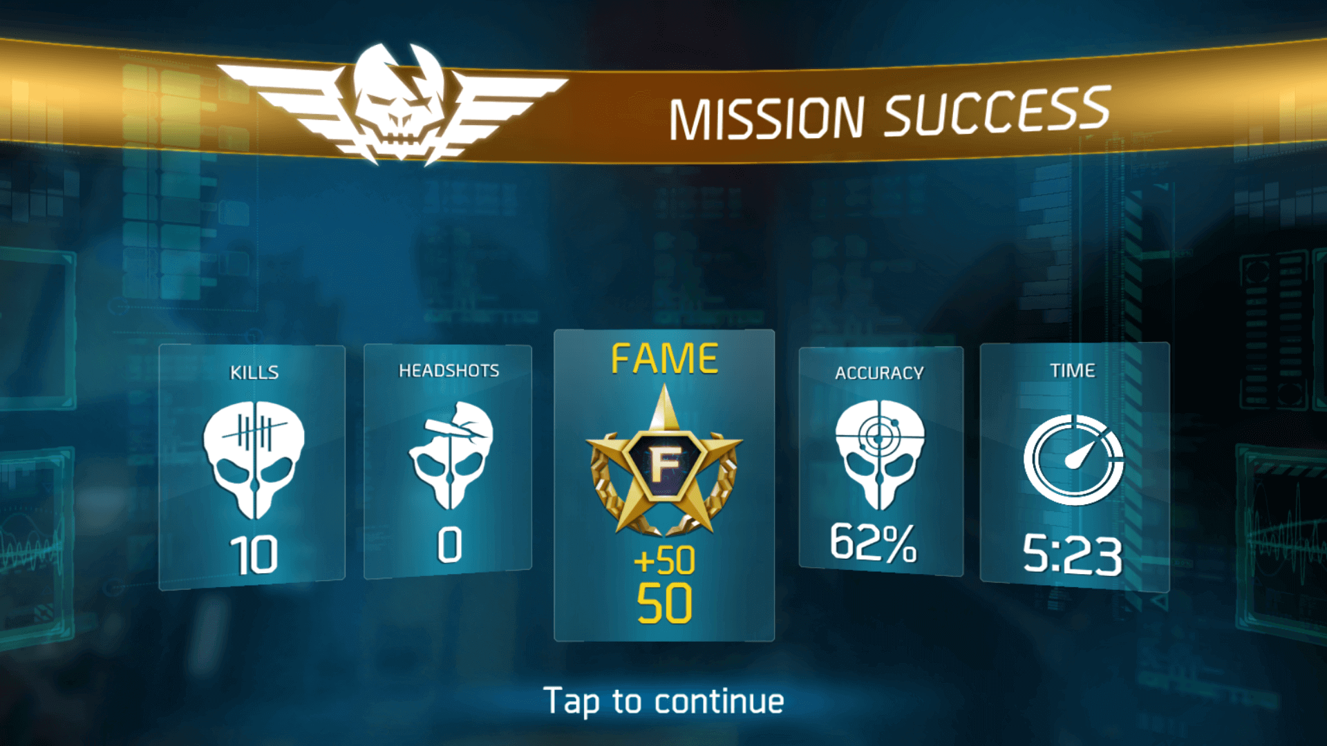 shadowgun legends mission success