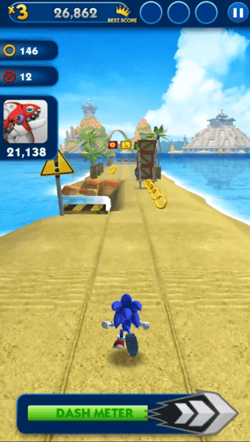 sonic dash pc