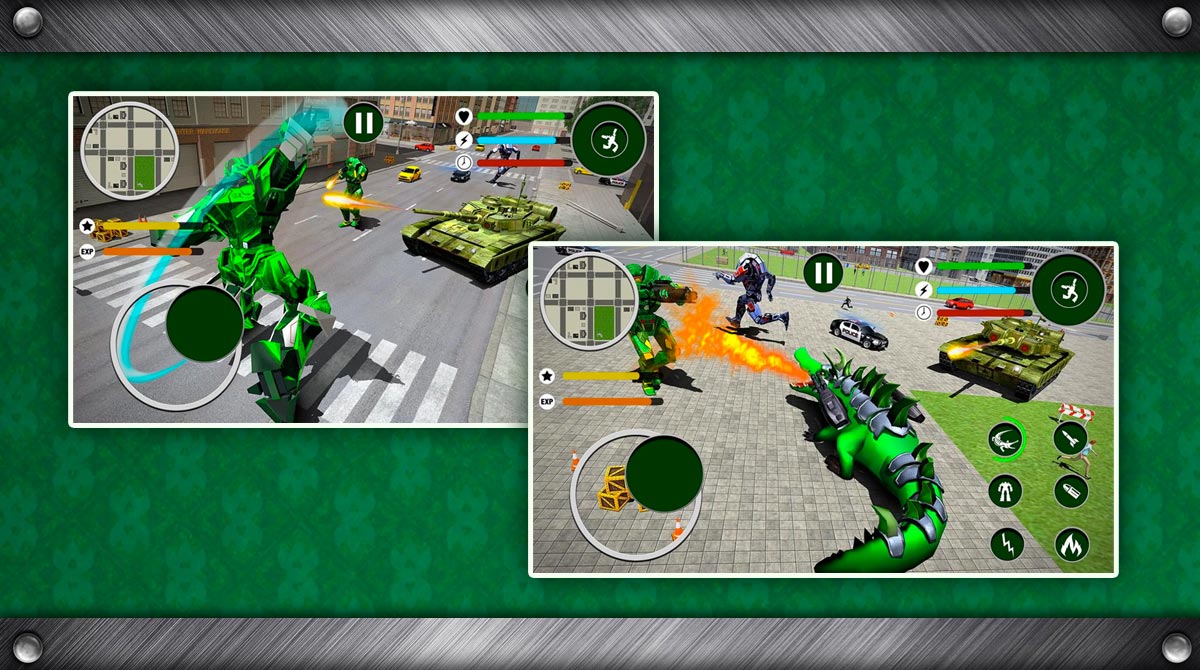 Real Robot Crocodile download full version