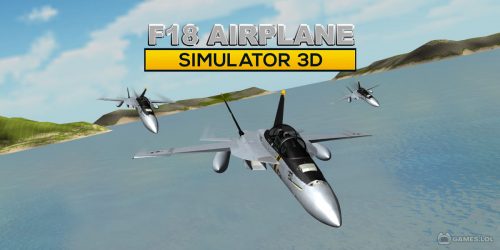 Play F18 Airplane Simulator 3D on PC