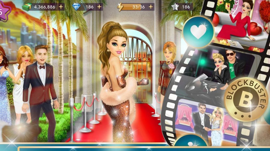 hollywood story hack pc