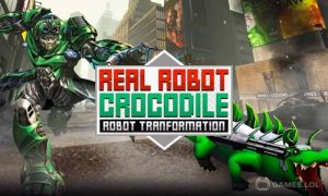 Play Real Robot Crocodile – Robot Transformation Game on PC